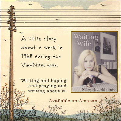 An ad for Waiting Wife. Links to Amazon page.
