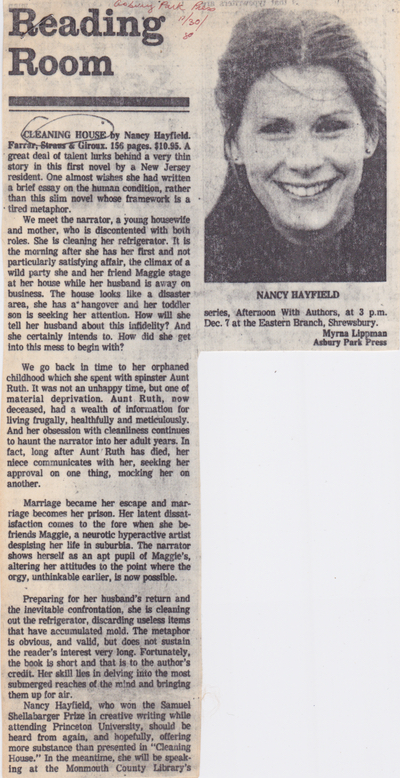 Photo of the Asbury Park Press review.