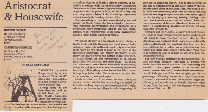 Review from the New York Times Sunday Book Review.